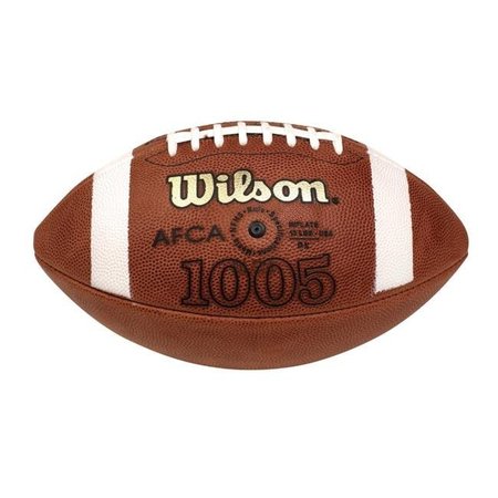 WILSON Wilson 008386 1005 Regulation Size Leather Football 8386